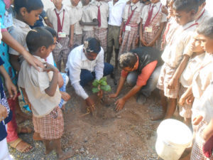 Tree-plantation-at-ZP-school-Lakshminagar-Tq-Baramati-Dist-Pune-300×225-1